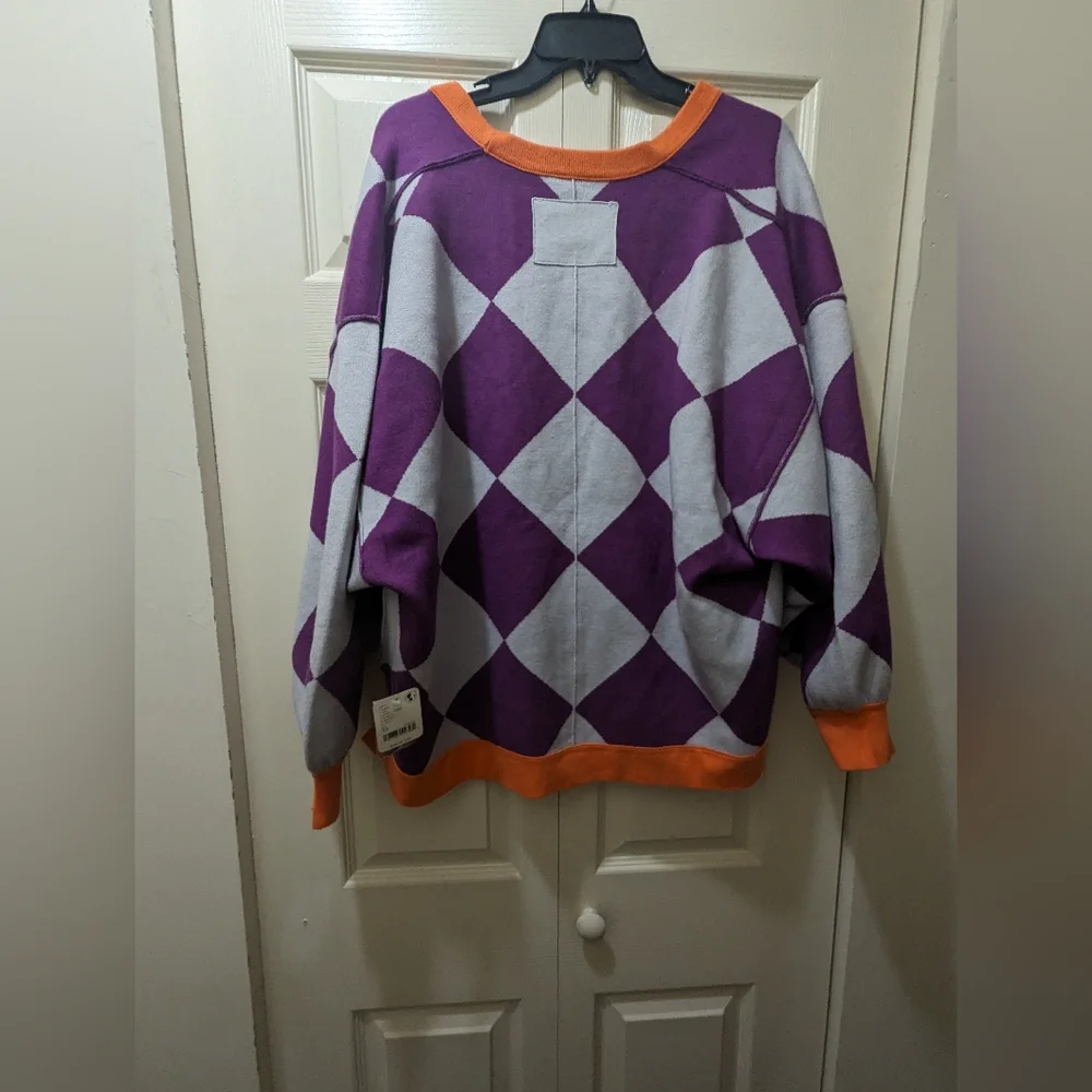 Free People - We the Free Manny Cardi in Dahlia Combo, size XS, NWT - Picture 5 of 7